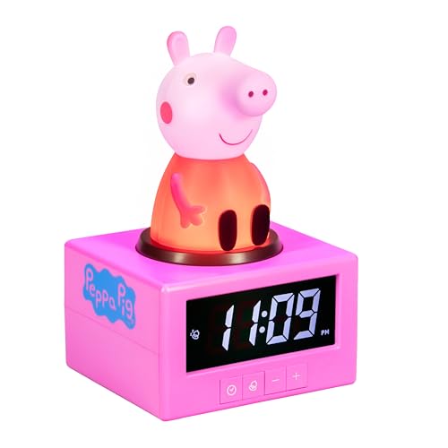 Paladone Peppa Pig Icon - Reloj Despertador, Multicolor, Talla úni