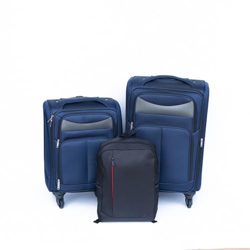Travel Case Two-Piece Suitcase Set, Oxford Trolley Case with Universal Wheels, Durable Design for Easy Travel4