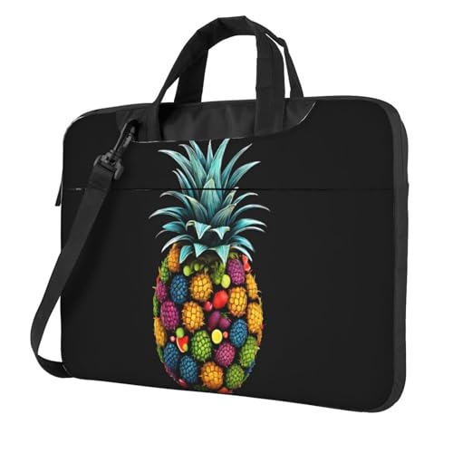 Sac ordinateur portable résistant aux chocs et fin à motif ananas