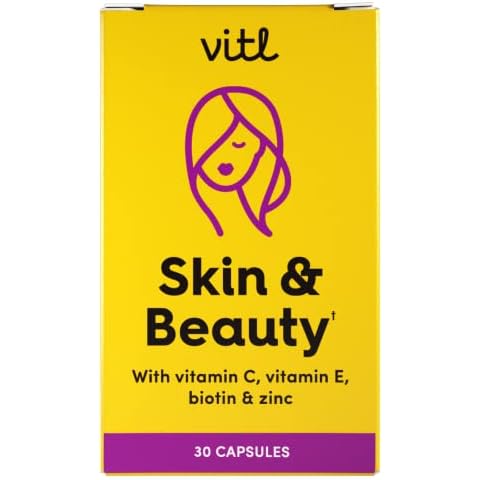 VITL, Skin Beauty Skin Hair and Nail Supplement, 250g Cover