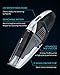 NOVETE Handheld Vacuum Cleaner, Hand Vacuum Cordless with Detachable Battery (Replaceable), 7.5kPa Suction, Exquisite Matte Black Coating, Rechargeable 14.8V Li-ion Battery, Wet Dry Use for Home & Car