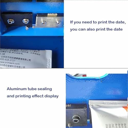 Sealing Machine Manual Tubes Sealant with Coding Function for Aluminum Pipe Tail