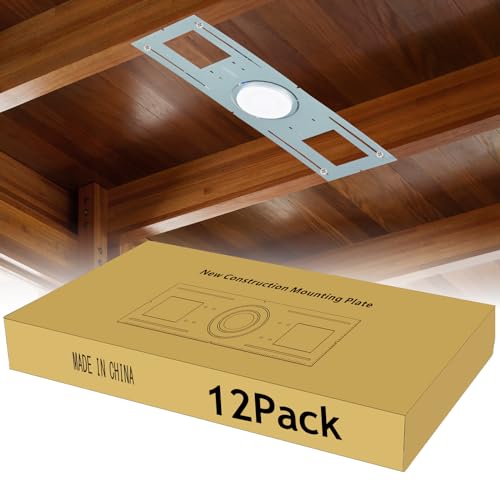 CycevSun New Construction Mounting Plate Rough in Bracket, 12-Pack