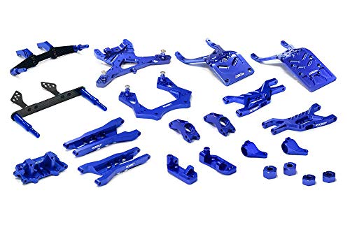 Integy Complete Blue Billet Machined Suspension Upgrade Kit 