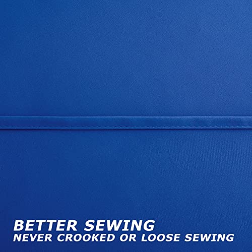 Image of Royal Blue Grommet Insulated Thermal Room Darkening Blackout Curtains 34x45 Inches Long