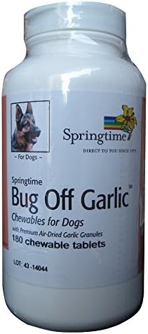 Springtime Bug Off Garlic Chewables Dog Supplement