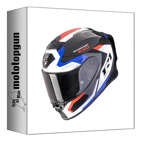Casque Scorpion EXO-R1 Evo Carbon Air ultra léger en carbone Propel XXL