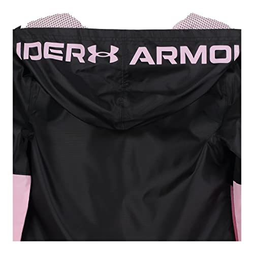 Under Armour Girls' Windbreaker, Zip-up Jacket, Water Repellent and Windproof3