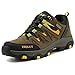 Unitysow Scarpe da Escursionismo Uomo Donna All'aperto Sportive Arrampicata Scarpe da Trekking Impermeabili Stivali da Escursionismo Sneakers Unisex 35-47,Verde Scuro-2,EU44