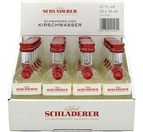 Preisvergleich Produktbild Schladerer Kirschwasser 20x0,03l Miniaturen