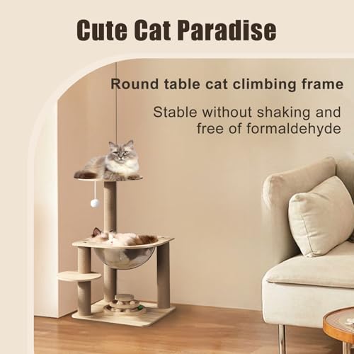 Árbol para Gatos Grande 24.7in con Casa y Rascador miniatura 2