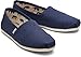TOMS Navy Canvas Women's Classic 001001B07-NVY (Size: 7)
