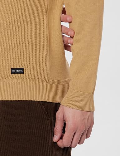 Image of Van Heusen Men's Luxury Sports Regular Fit Full Sleeve Crew Neck Sweater | Sophisticated Flair | Super Premium Fabric
