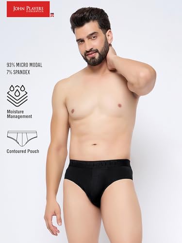 Image of John Players Modal Solid Brief Underwear for Men