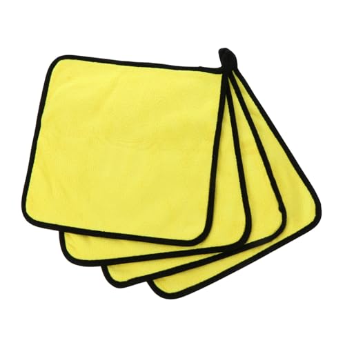 ORFOFE 強力吸収ペットバスタオル 4枚セット ハムスターバスローブ 子犬用バスタオル ヘアドライペットタオル ソフト バス用品