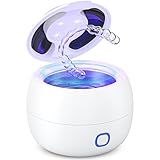 Ultrasonic Retainer Cleaner Machine | Clean Your dentures Easy&Quick Ultrasonic Technology | Mouth Guard Cleaner | Aligner and Dentures Cleaners | Jewelry Cleaners