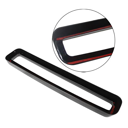 Arkdeffon Front Grill Mesh Grille Inserts Compatible With Dodge Challenger 2015-2021 Front Grille Inserts Guards Cover Trim (Black) #TOP2