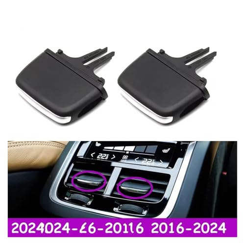 Clip de ventilación para aire acondicionado de Volvo XC90 y S90 con ajuste suave 3