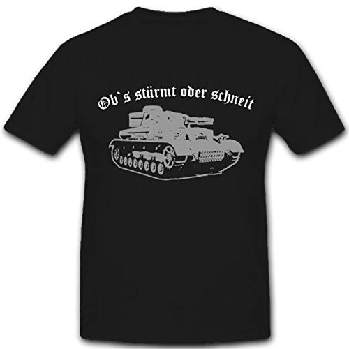 T-shirt militaire Panzer inscription chant allemand authentique en tissu premium