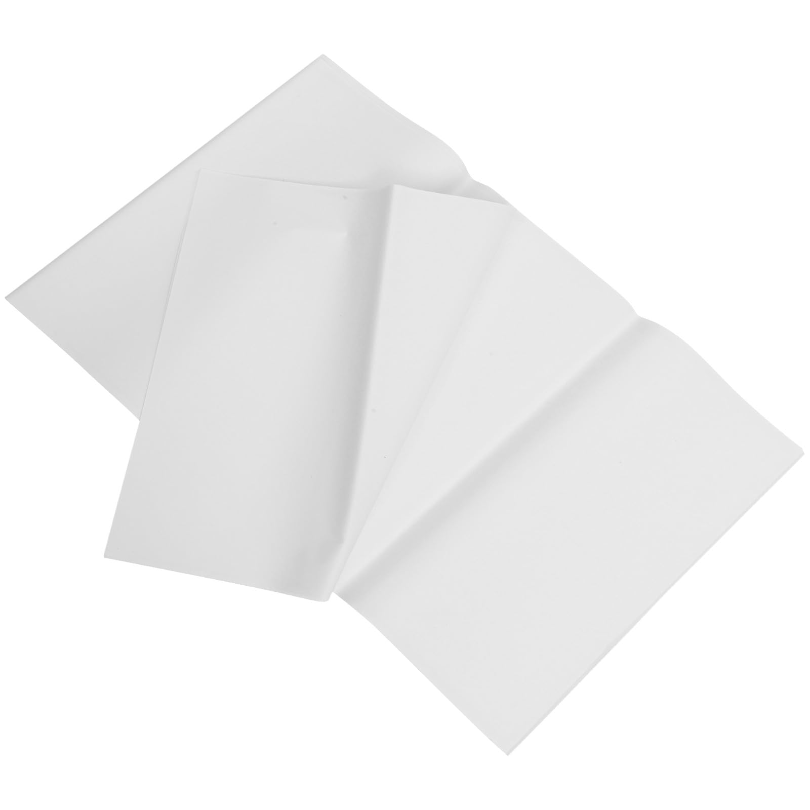 Sosoport Papier à Dessin Chinois Rectangulaire Blanc Multi-fonction 100 Feuilles Légères et Solide pour Débutants et Amateurs de Calligraphie