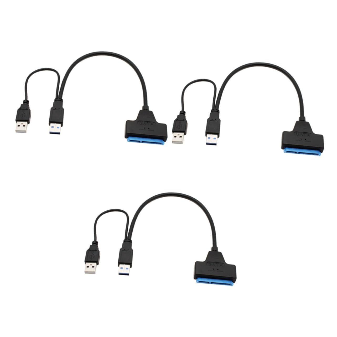 Hemobllo 3pezzi Cavo Dati Usb Pin Per Hard Disk Esterno Trasferimento Veloce Compatibile Con Ssd e Hdd Design Leggero e Portatile