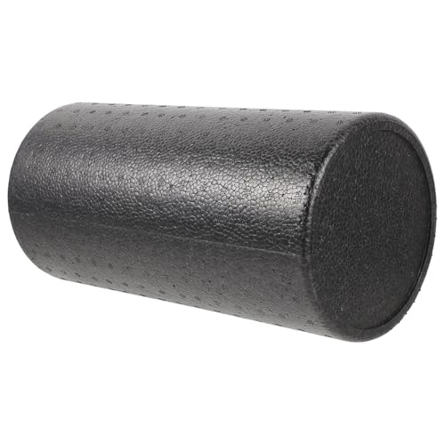 Rodillo de espuma VALICLUD para fitness, negro, 30 x 15 cm, columna de ejercicio para liberación muscular y masaje profundo de tejidos, herramienta de ejercicio doméstico