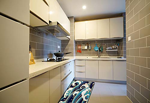 Tapis de cuisine barracuda antidérapant pour décorer la maison et le bureau