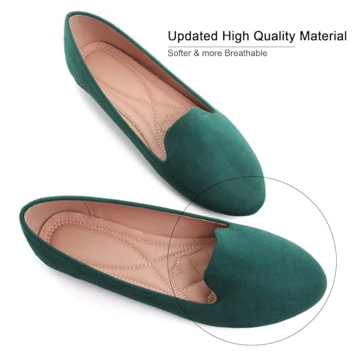 Image of SAILING LU Women Round Toe Comfortable Ballet Flats | Shoes for Women, Dressy, Slip-ons, Loafers