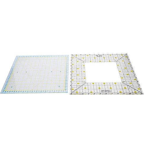 Règle de quilting en tissu acrylique transparent de qualité pour couture