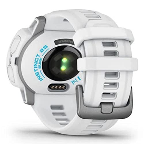 Image of Garmin Instinct 2S SOLAR SURF, Smaller Rugged Surf Smartwatch with Tide Data, Dedicated Surfing Activity Features and Solar Charging, Ericeira