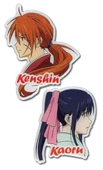 Amazon.com: Rurouni Kenshin - Kenshin & Kaoru Pin Set
