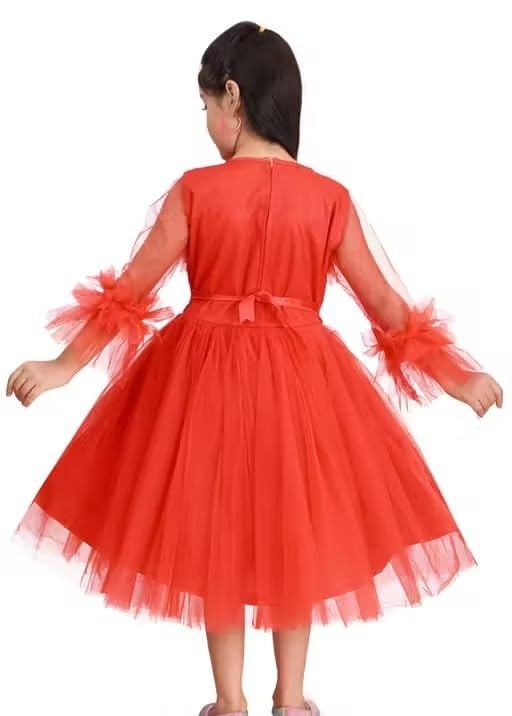 Image of Handcrafted Pori Ethnic Party Frock for
