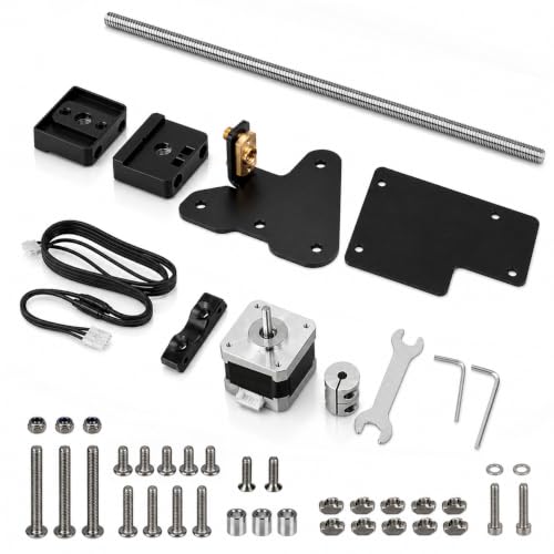 QWORK® Dual Z-Axis Upgrade Kit Compatible with Ender3, Ender-3S, Ender-3 Pro, Ender 3V2, Ender 3 Neo, Ender 3 V2 Neo 3D 