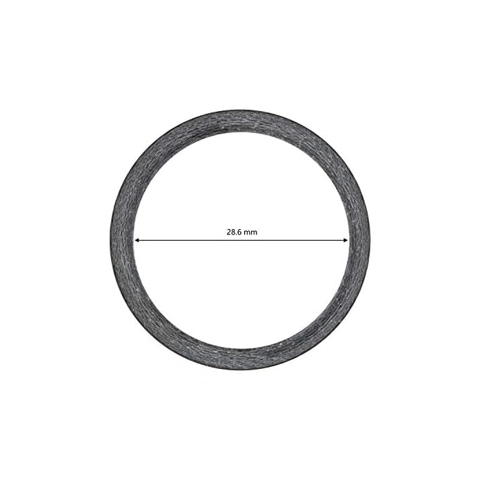 RouLiPouLi 12 Pieces Bike Headset Spacer Carbon Fiber - Image 7