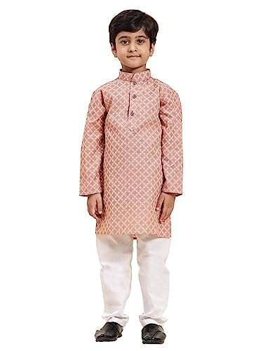 Image of Pro-Ethic Style Developer Kids Kurta Pajama for Boys with Collection | Traditional Outfit | Pack of 1 (S-221)