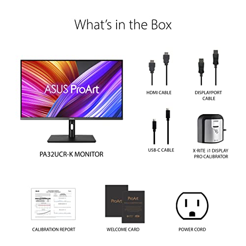 ASUS ProArt PA32UCR-K 32 Inch 4K HDR USB-C Professional Monitor for Mac - image 8