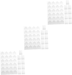 EXCEART 30 Folhas Adesivos De Canto De Álbum Fita De Canto De Foto Adesivo Cantos De Fotos Cantos De Álbum Adesivos Vintage Acessórios Enfeitados Adesivos Adesivos Cantos De Scrapbook