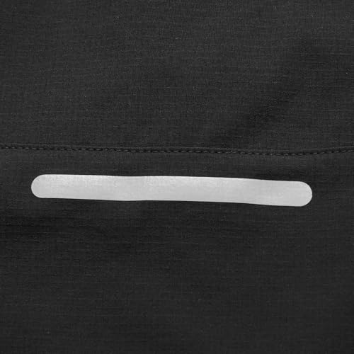 Chaqueta cortaviento para ciclismo con doble cierre y reflectiva miniatura 6