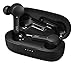 JVC Gumy Truly Wireless Earbuds Headphones, Bluetooth 5.0, Water Resistance(IPX4), Long Battery Life (up to 15 Hours) - HAA7TB (Black), Small