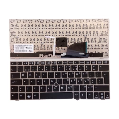 Clavier HP EliteBook 2170 en panne résolu par ce clavier de rechange gris à touches souples