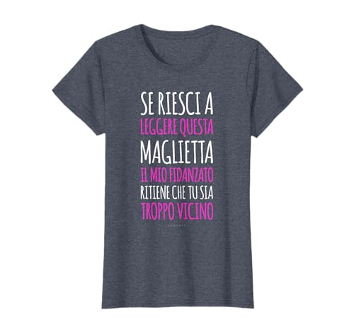 Magliette Donna Manica Corta Fidanzato Se Riesci A Leggere Maglietta