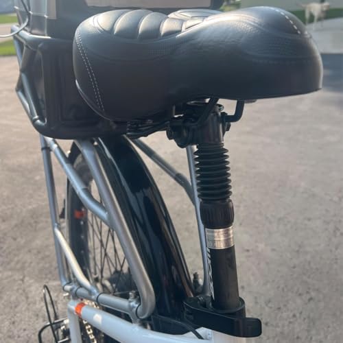 PeakRider Bike Suspension Seat Post, 25.4 27.2 30.4 30.9 31.6mm, Bicycle Seatpost with Adjustable Absorber for MTB/e-Bike/BMX/Childrens Bike - Thumbnail 7