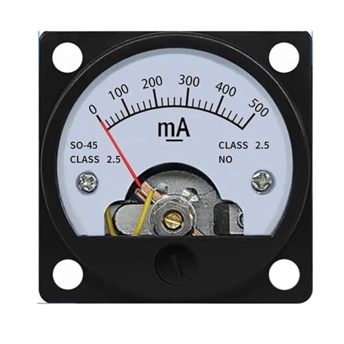 Ampèremètre SO-45 AC 5mA pour test de petit courant circulaire direct