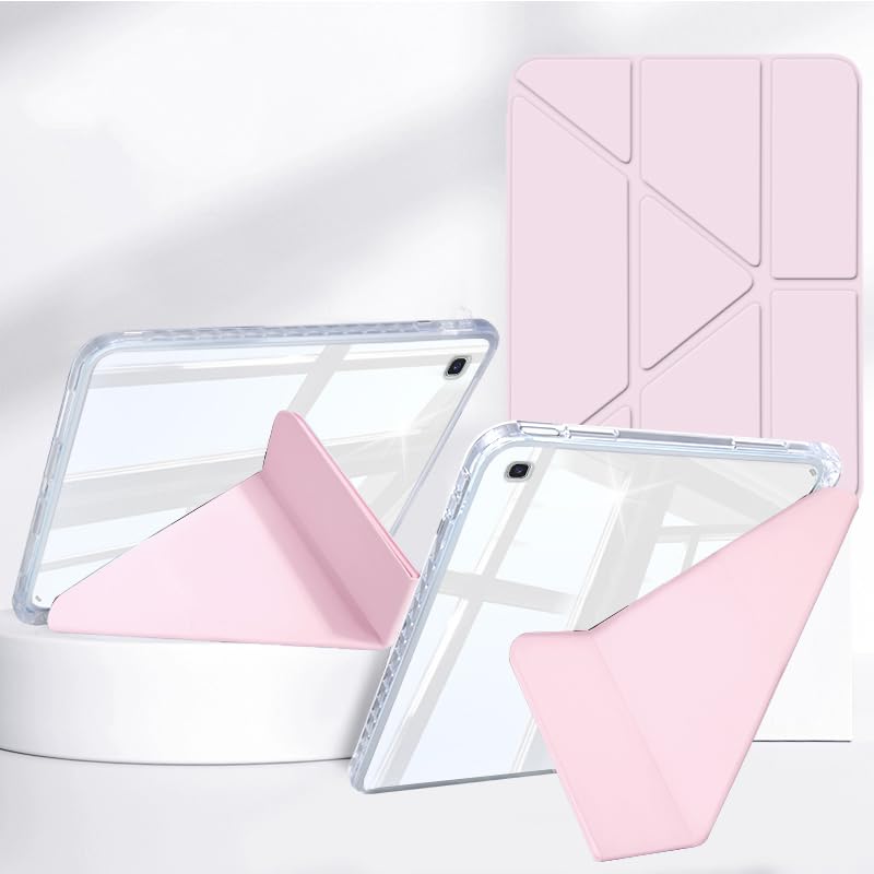 Funzione sleep/wake automatica e supporto per la penna: Smart Cover magnetica con funzione sleep/wake automatica e slot per la penna sul retro trasparente per la Pencil.