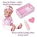 Adora Sweet Baby - 11” Soft & Cuddly Baby Doll, Realistic Features, Gentle Scent, Machine Washable, Lightweight & Easy to Hold | Adorable Playmate (Baby Girl)