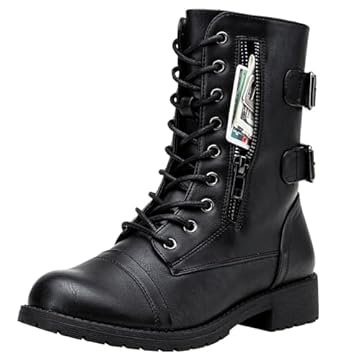 black motorcycle boots womens