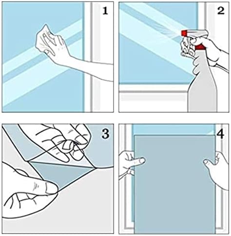 Miniatura 5 de 12 hojas de calcomanías de Navidad para ventana de vidrio, copos de nieve, renos, Papá Noel, para decoración de ventanas de Navidad, lindo muñeco de