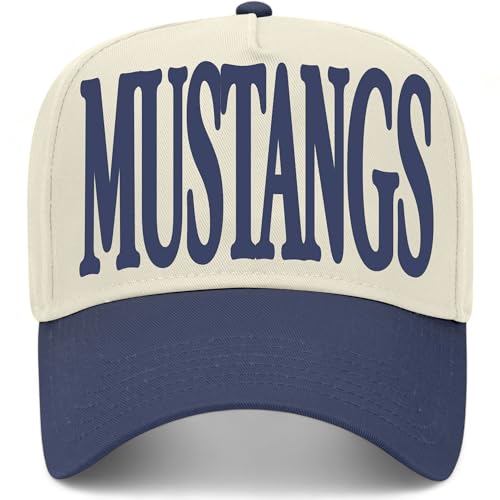 Mustangs Hat (US Alpha One Size Navy/Natural)