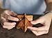 Shooting Star Puzzle: 3D Brain Teaser Wooden Puzzle for Adults Classic Handheld Interlocking STEM Skill Builder Interlocking Game Educational Problem-Solving Game