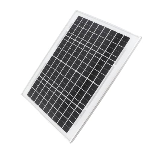 OPPWONG Paneles Solares, Panel Solar Solar con Agujeros Precipitados y un Robusto Panel Monocristalino de Caja Monocristalina con Clasificación IP65 para Acampar y Caminar